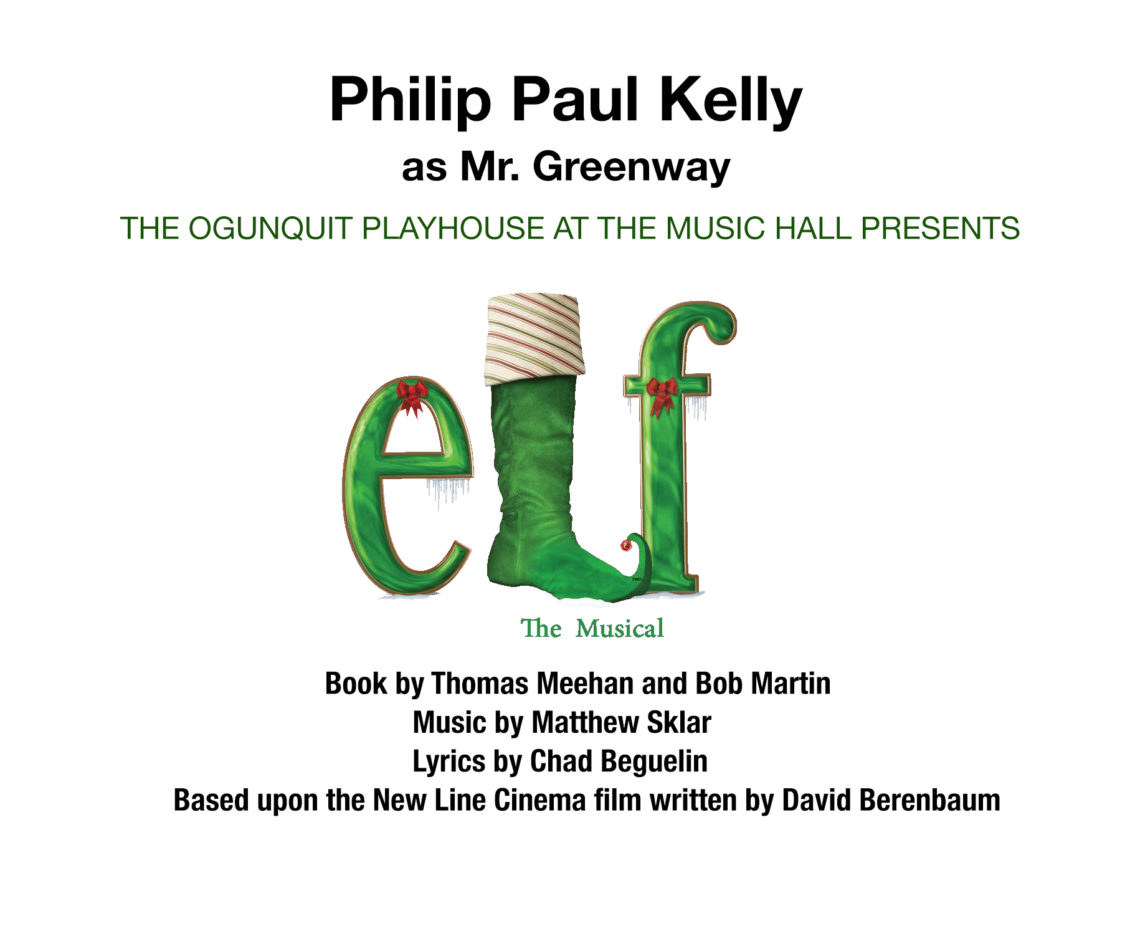 Philip Paul Kelly in "Elf the Musical."